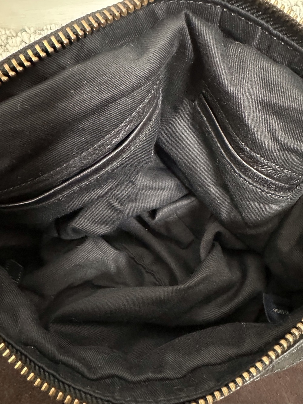 Banana Republic Suede Leather Hobo Handbag with Braided Leather Strap - Picture 10 of 13